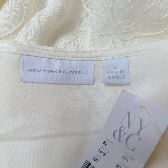 Cream Lace Shift Dress ~ NWT - Picture 5 of 10